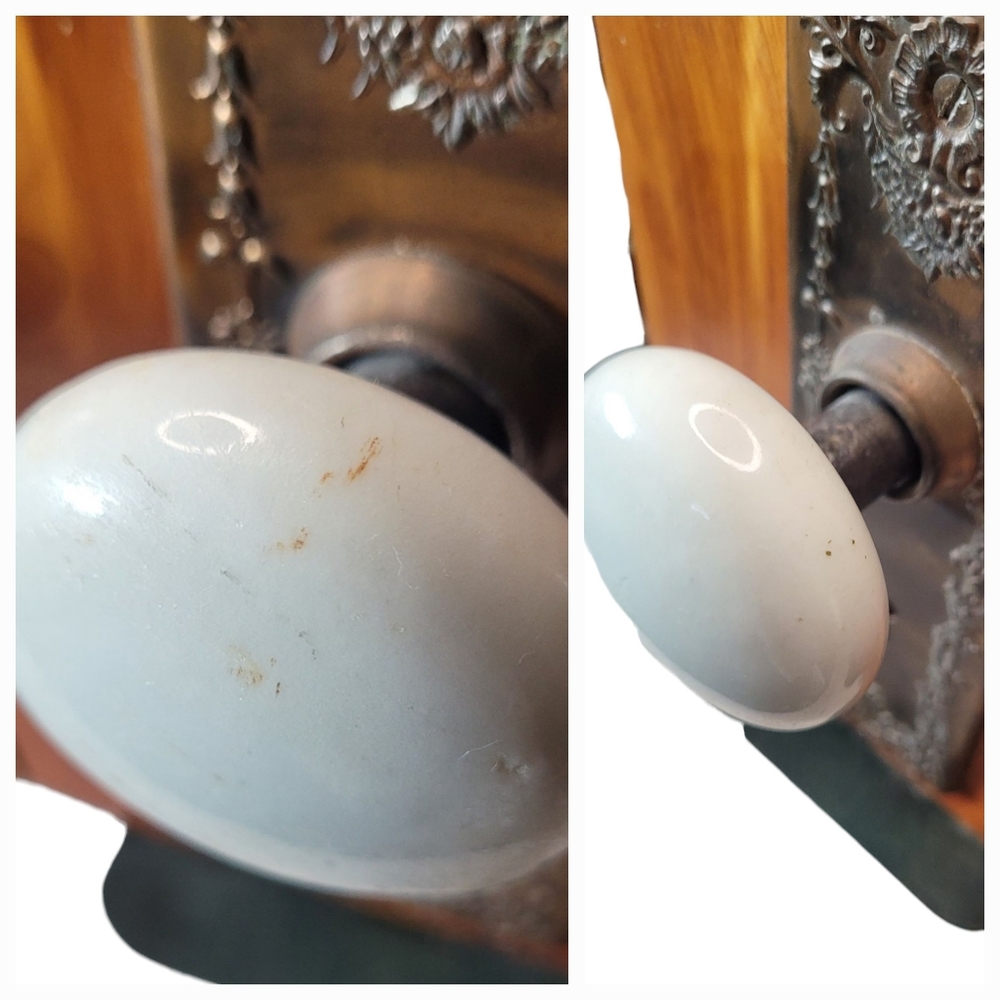 Vtg Porcelain Doorknob Bookends - Picture 15 of 16